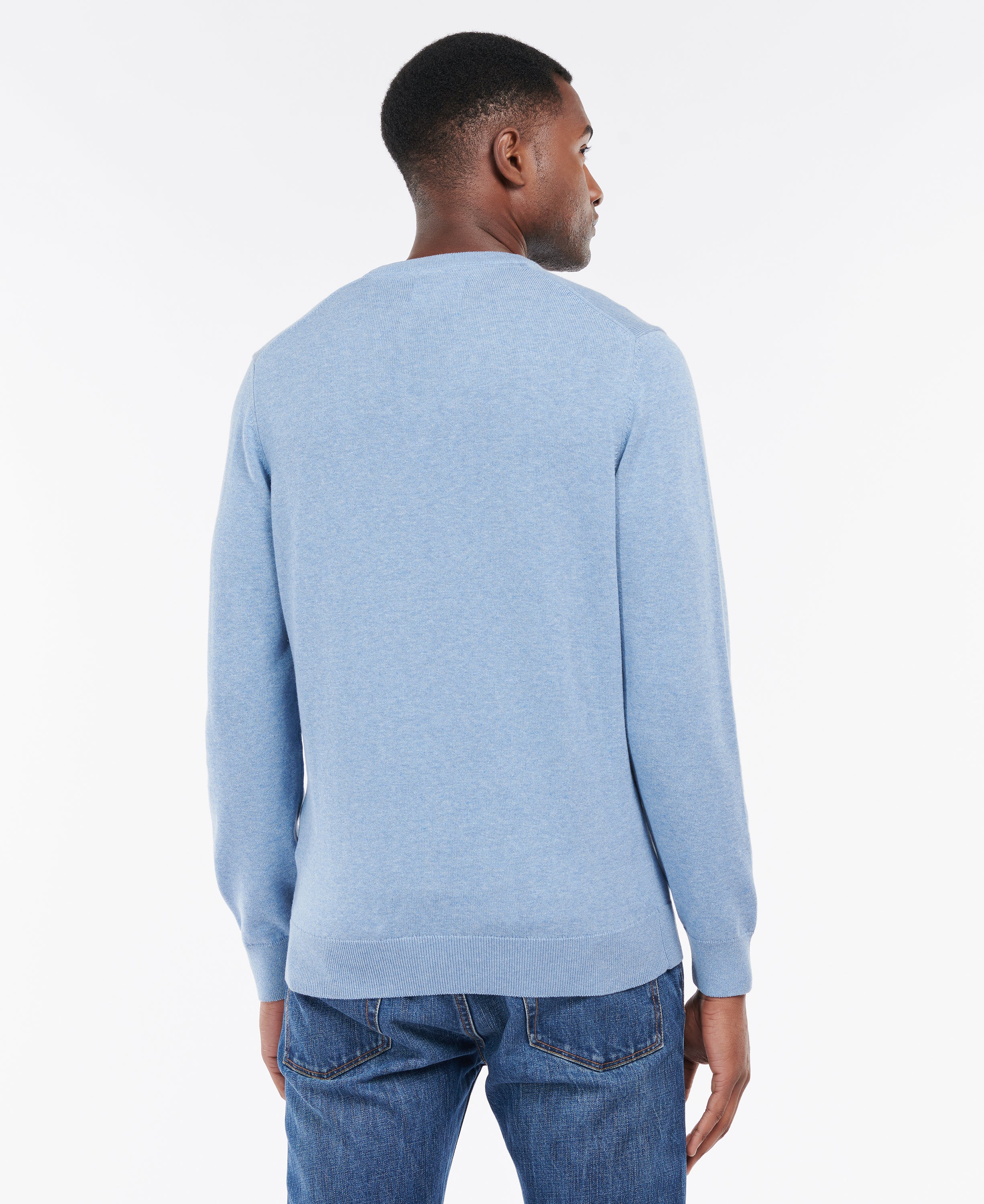 Barbour Pima Cotton Crew Neck Sweater