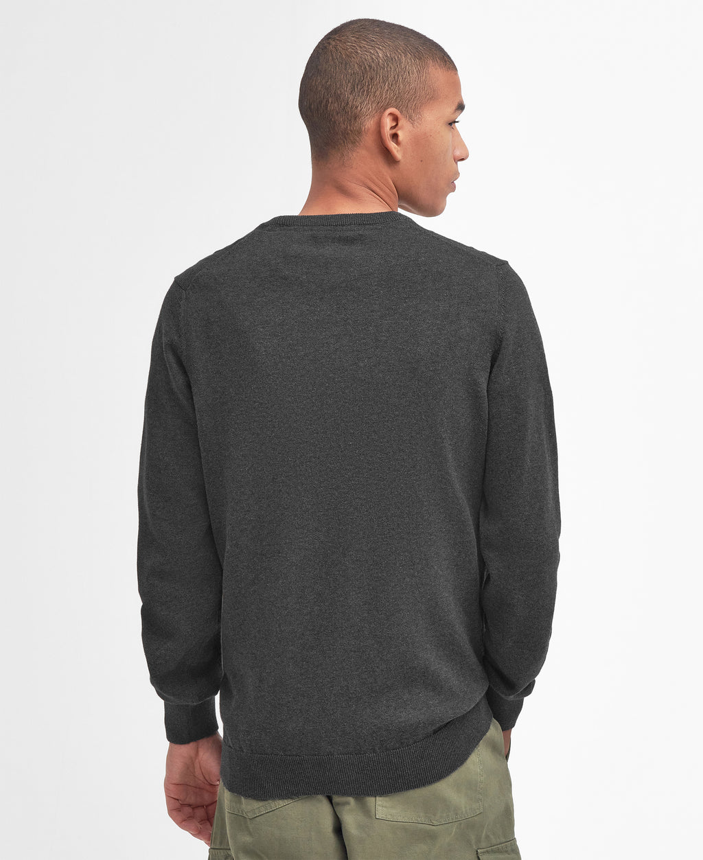 Barbour Pima Cotton Crew Neck Sweater