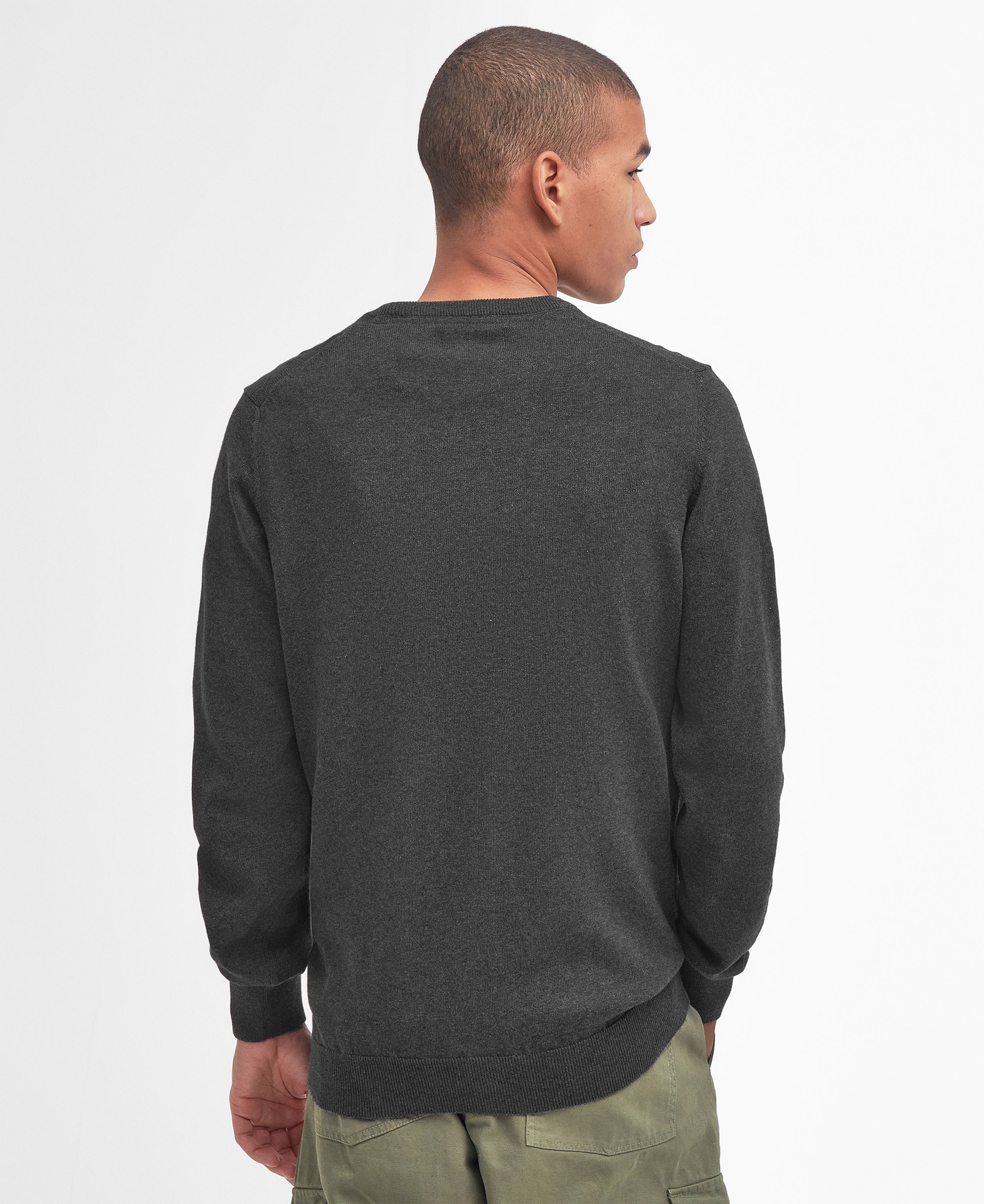 Barbour Pima Cotton Crew Neck Sweater