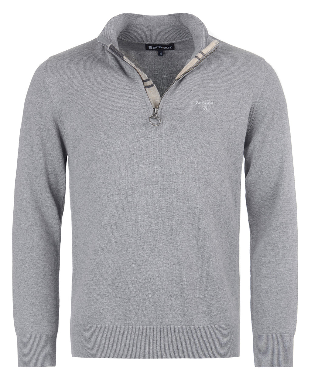 Barbour Cotton Half Zip Knitted Jumper