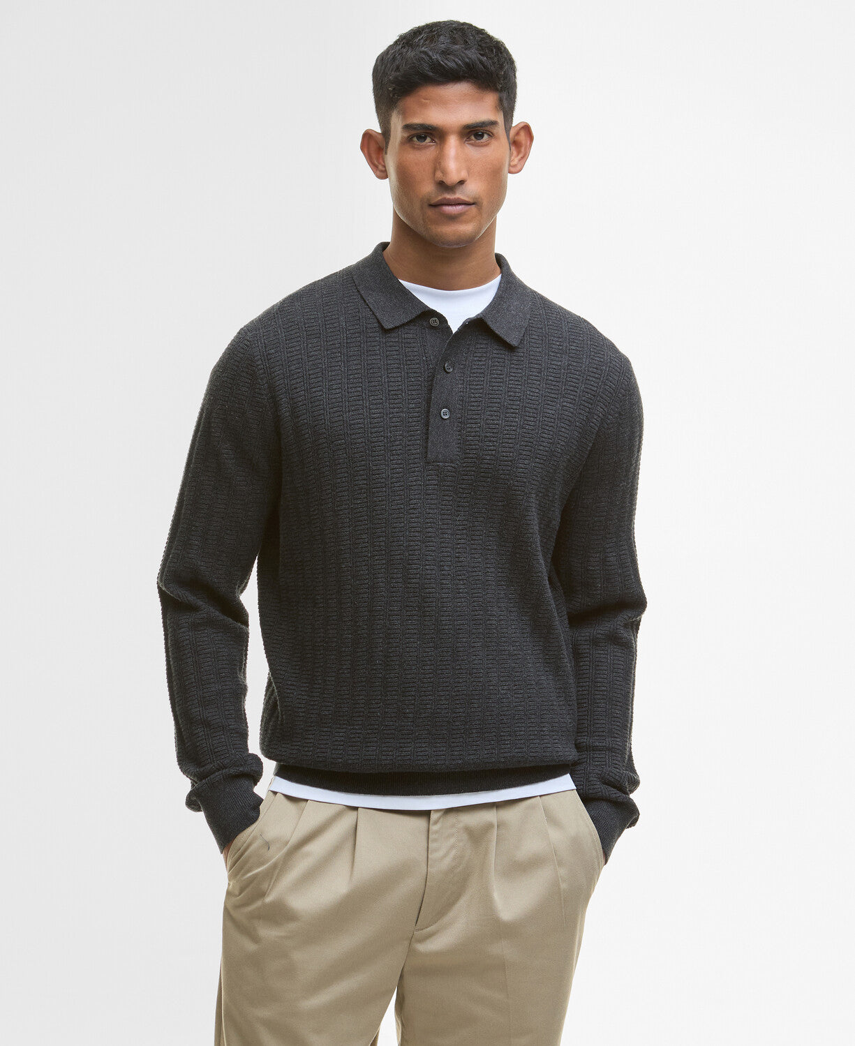 Barbour Smeaton Knitted Polo