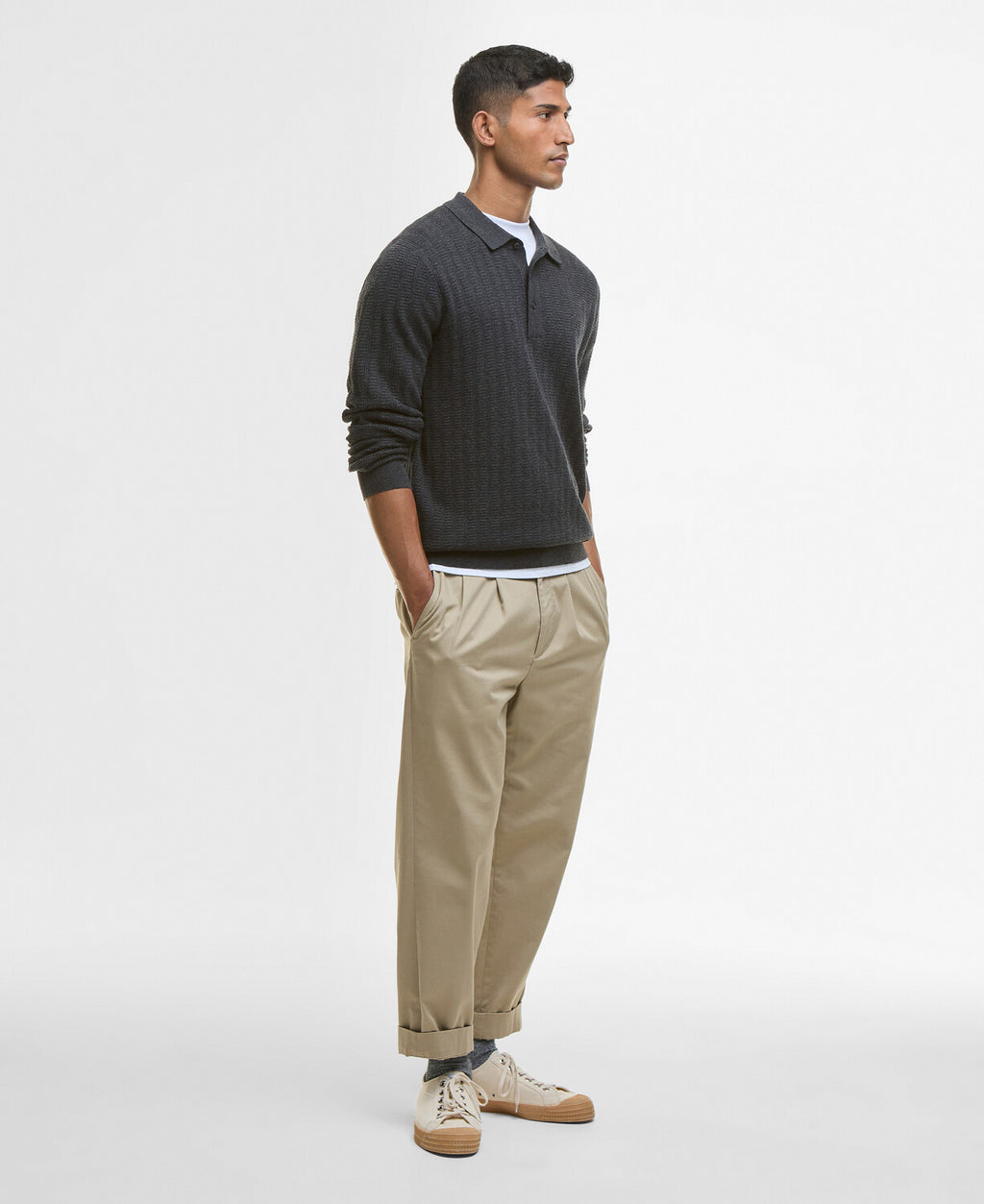 Barbour Smeaton Knitted Polo