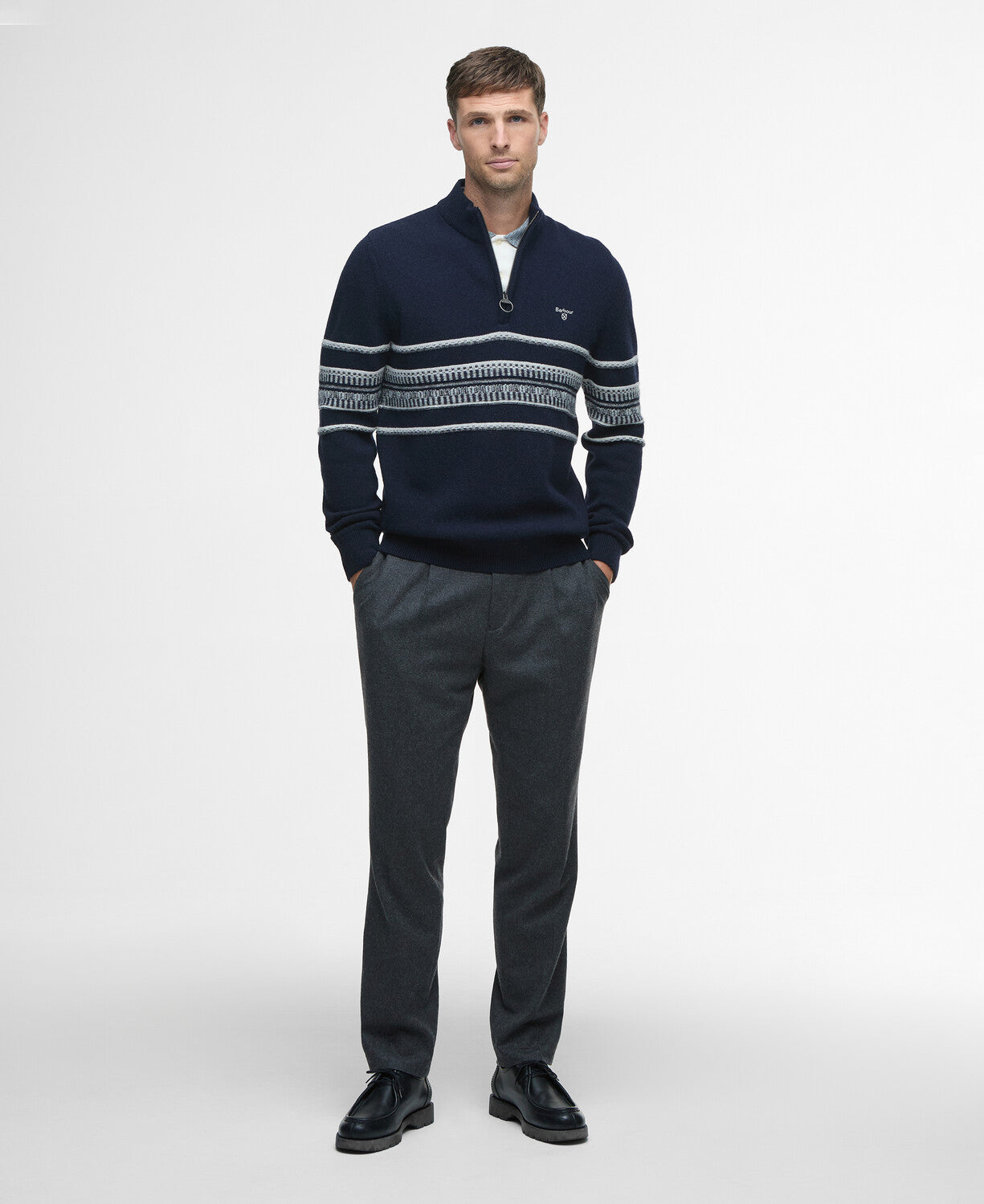 Barbour Kepwick Half Zip Jumper