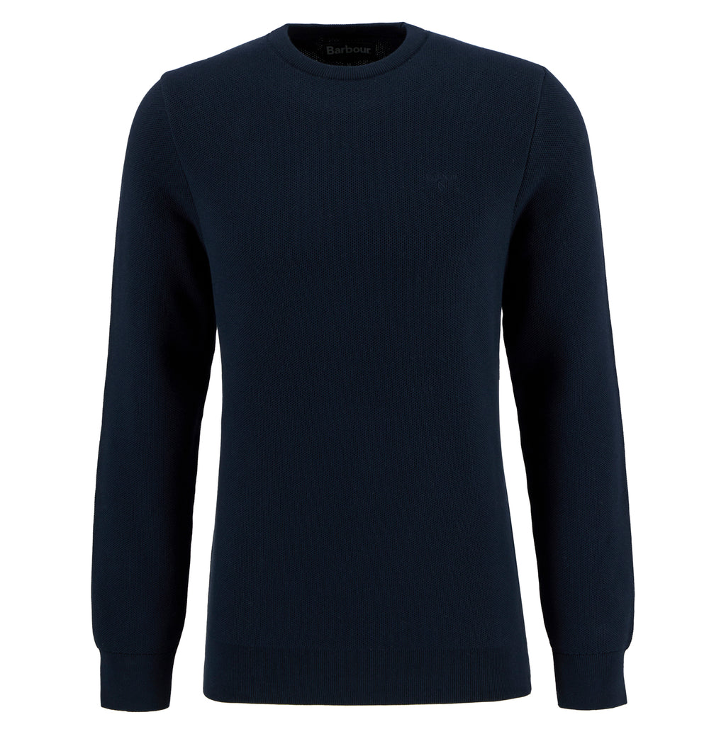 Barbour Essential Honeycomb Crew Neck Sweater