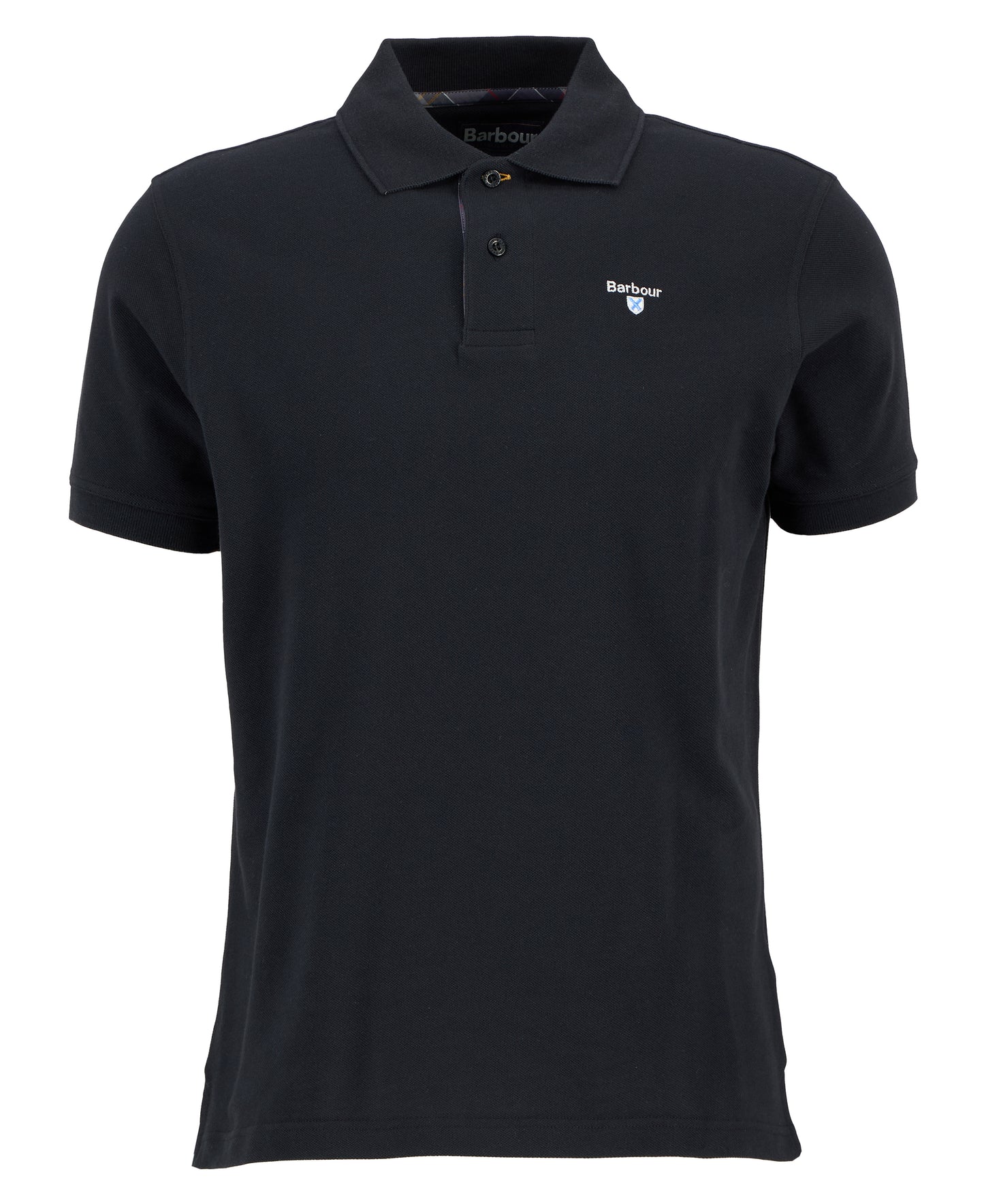 Barbour Tartan Pique Polo Shirt