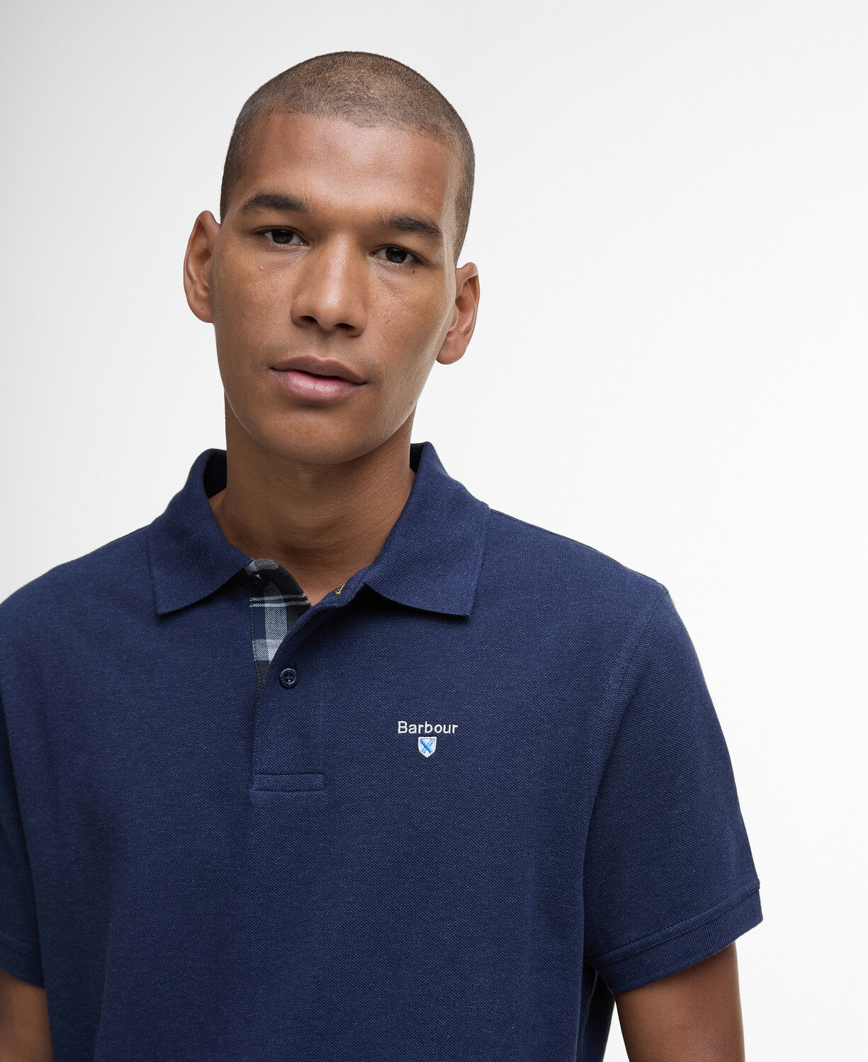 Barbour Tartan Pique Polo Shirt