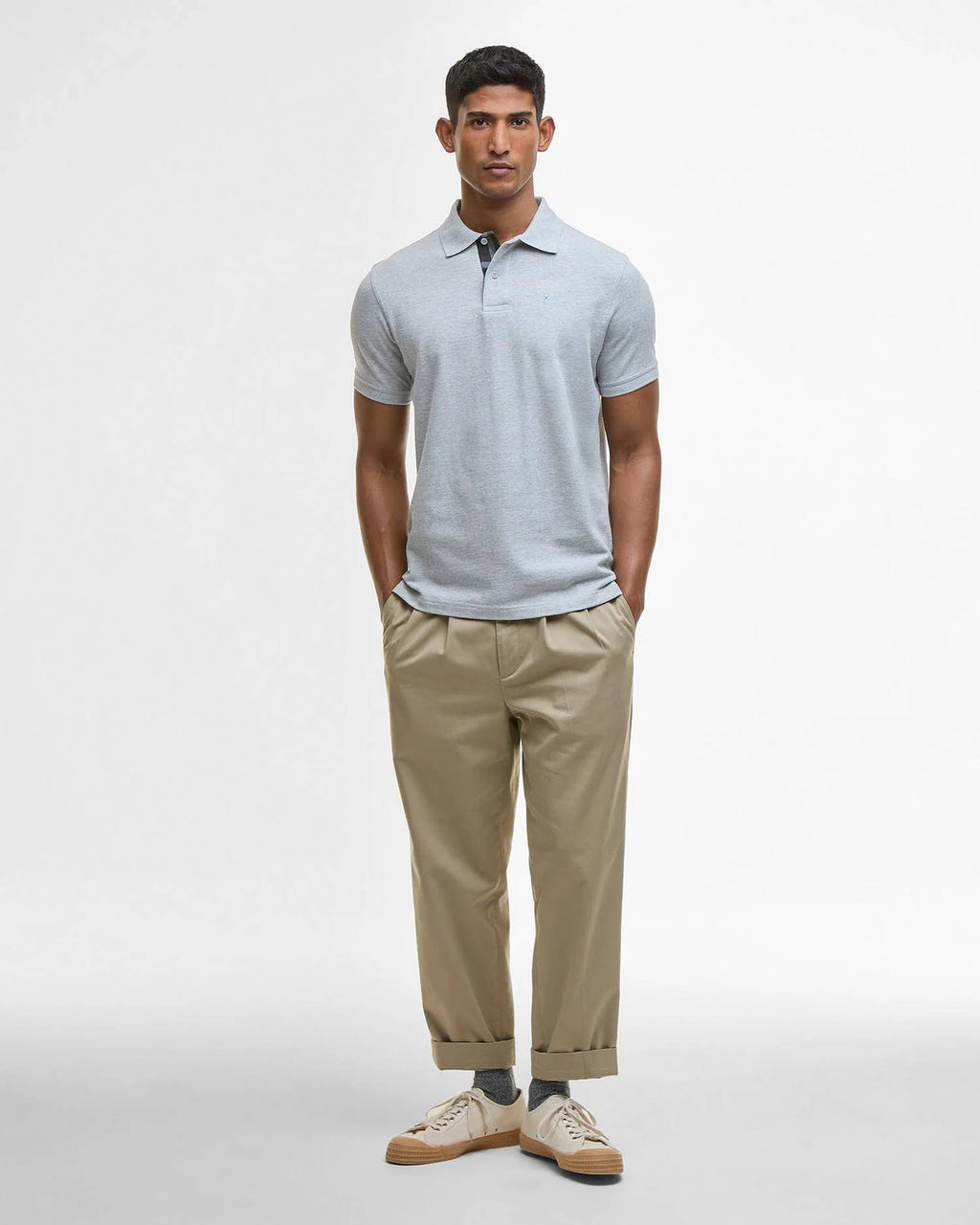 Barbour Tartan Pique Polo Shirt