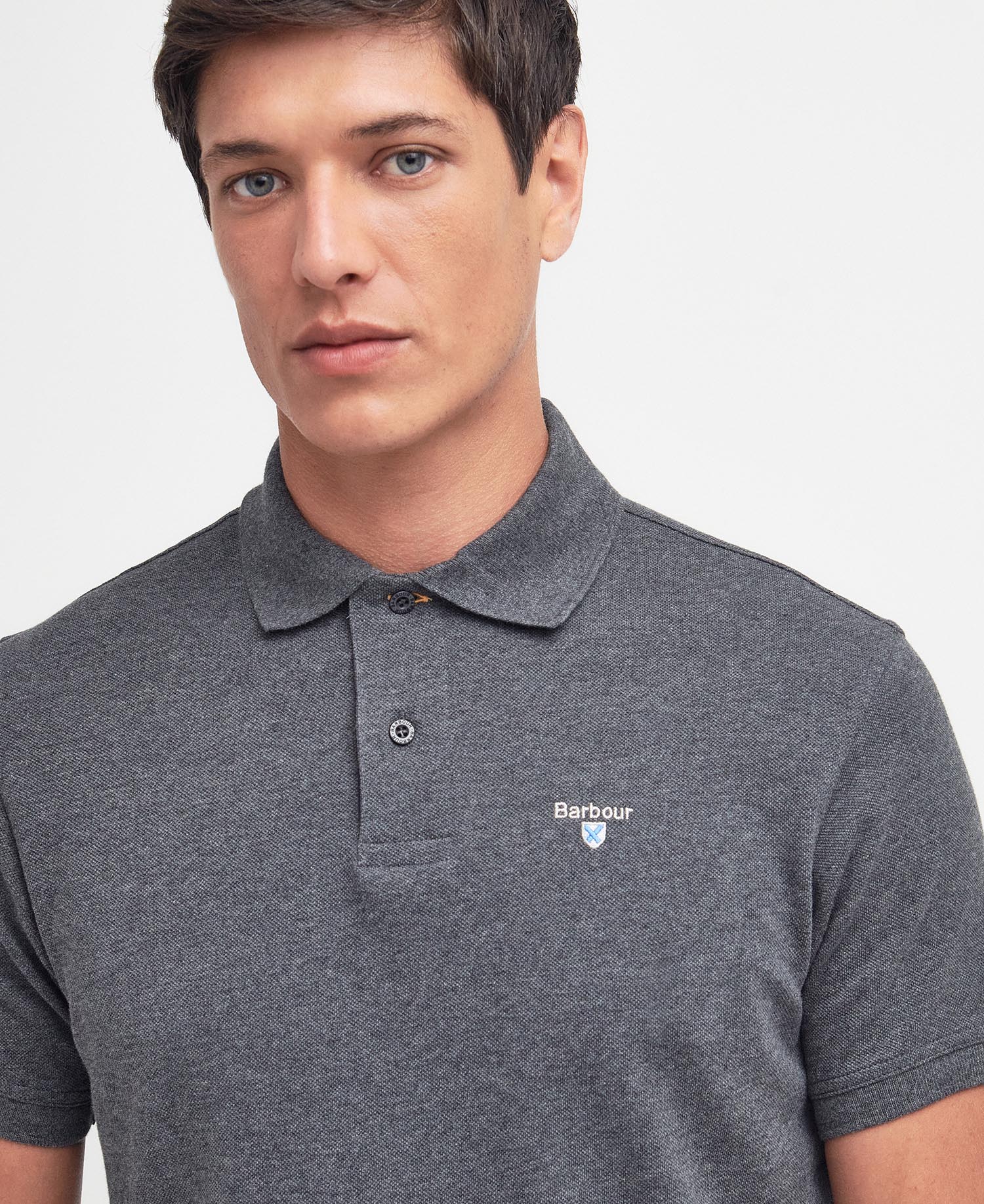 Barbour Tartan Pique Polo Shirt