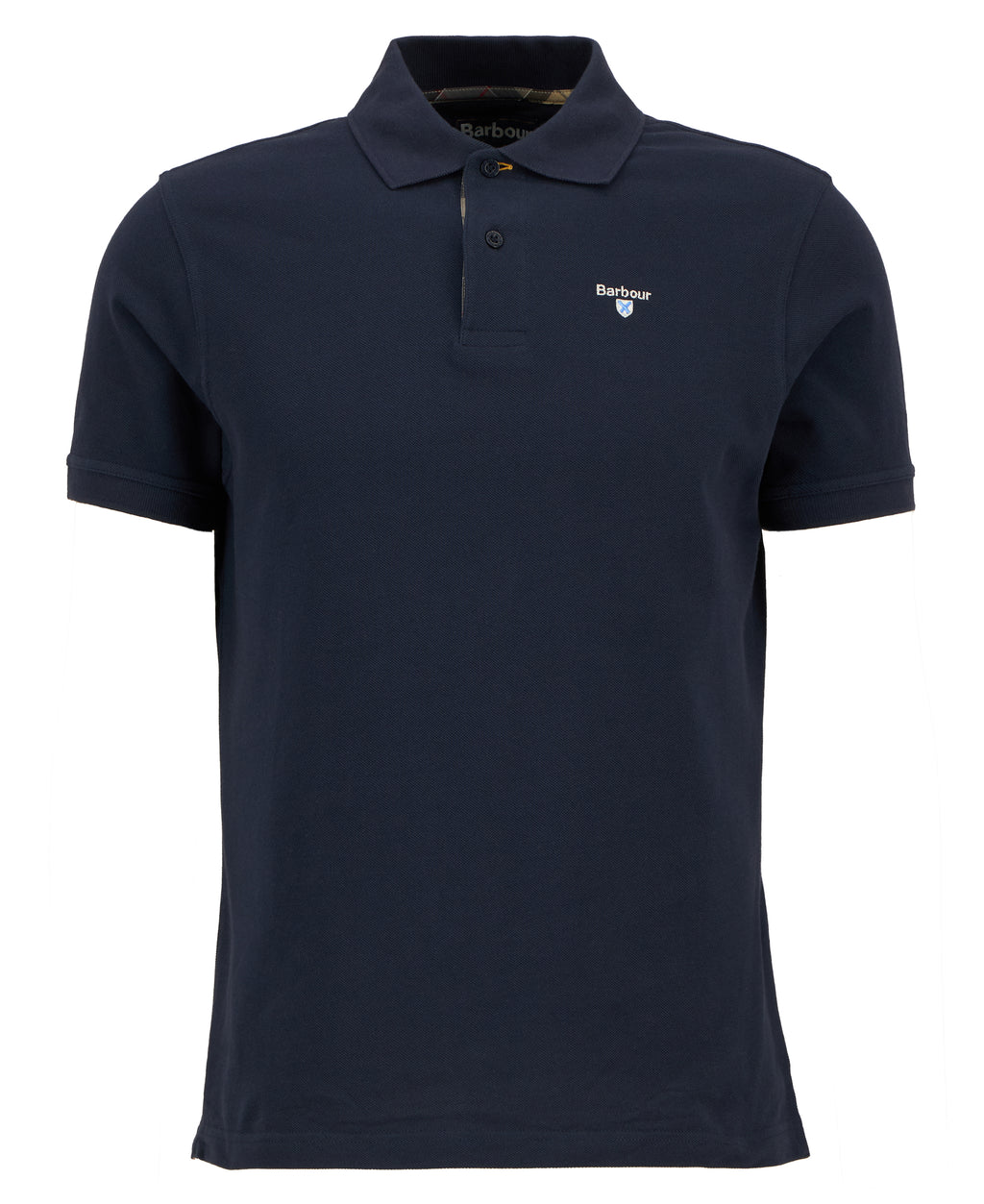 Barbour Tartan Pique Tailored Polo Shirt