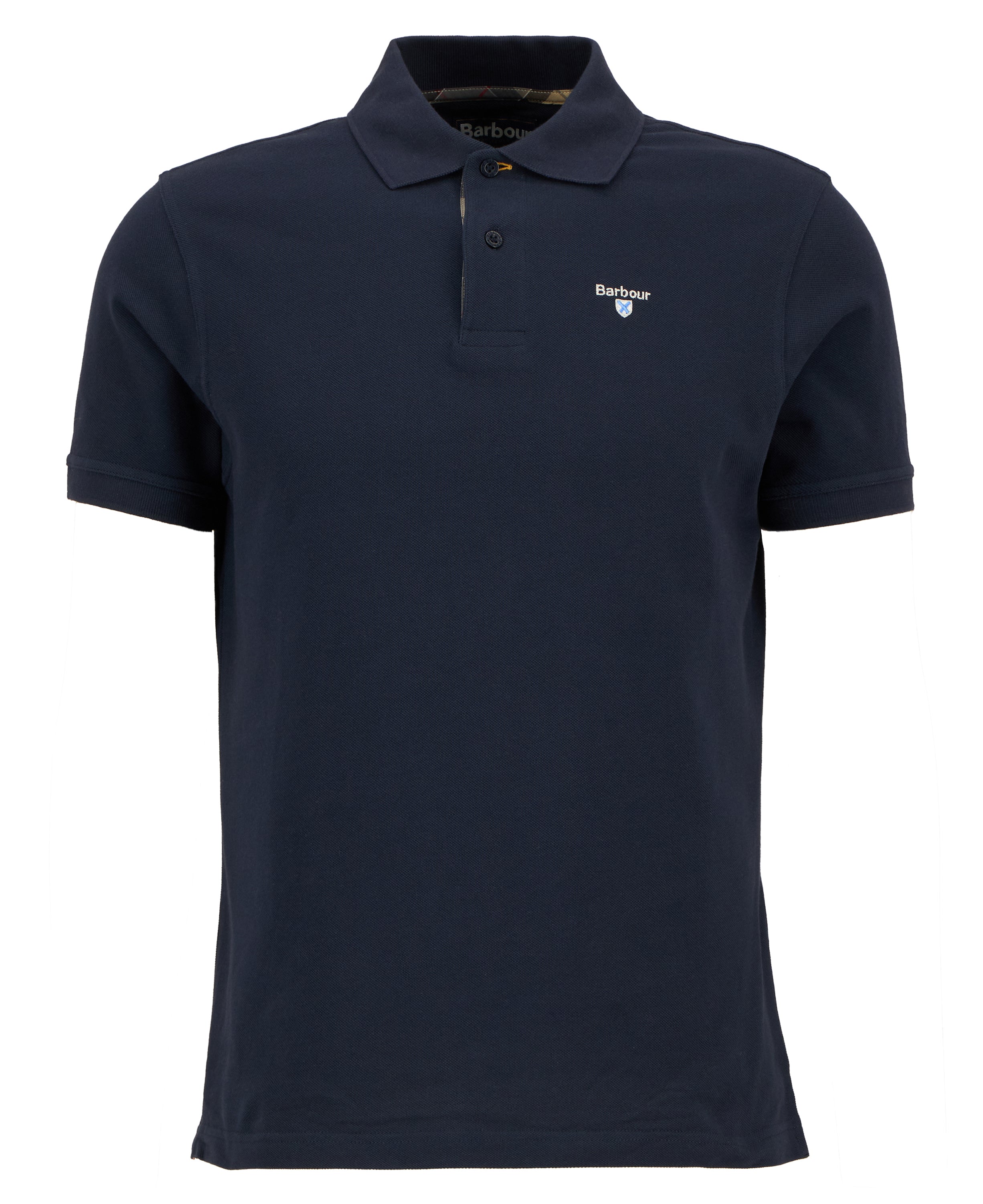 Barbour Tartan Pique Tailored Polo Shirt