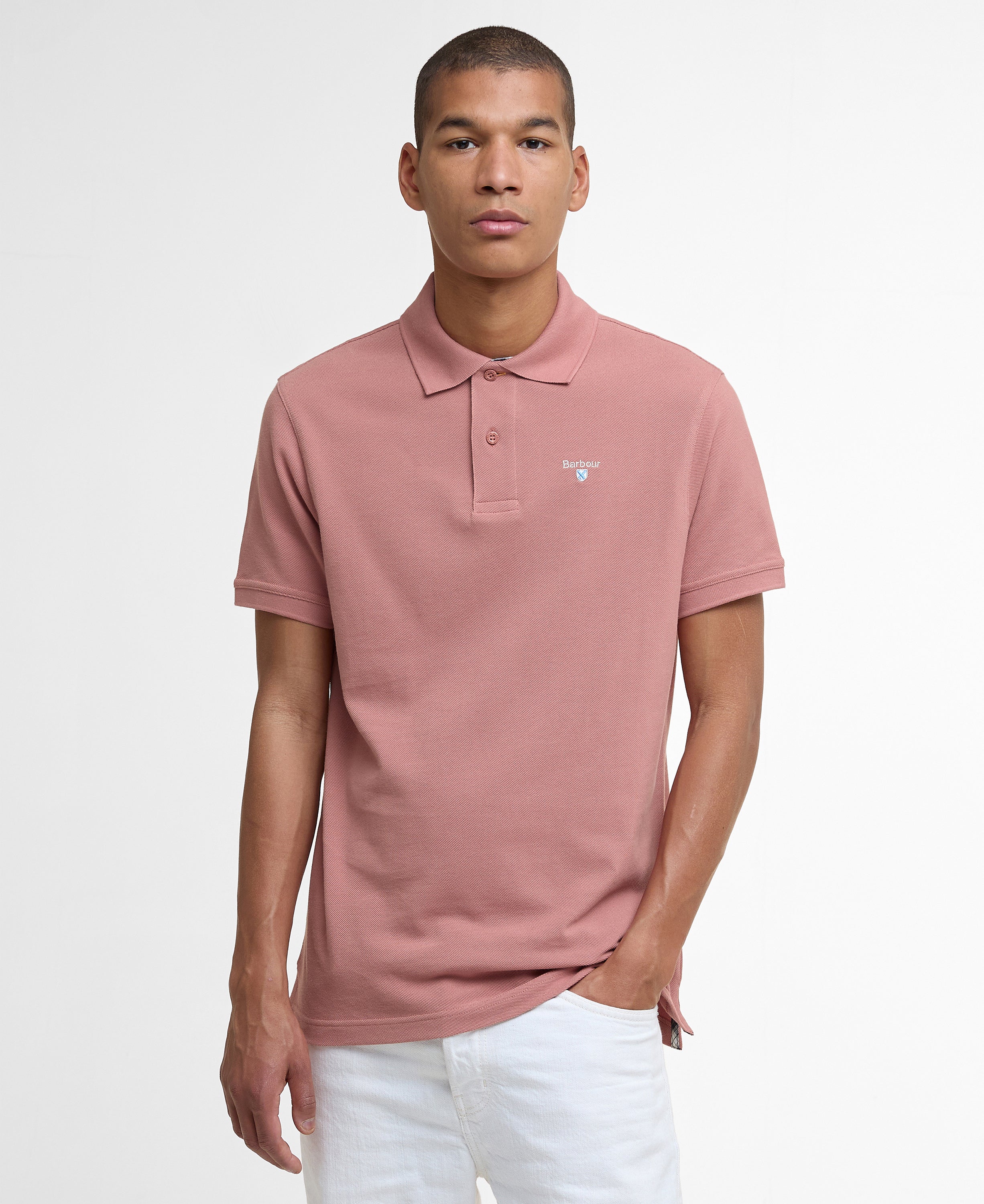 Barbour Tartan Pique Polo Shirt