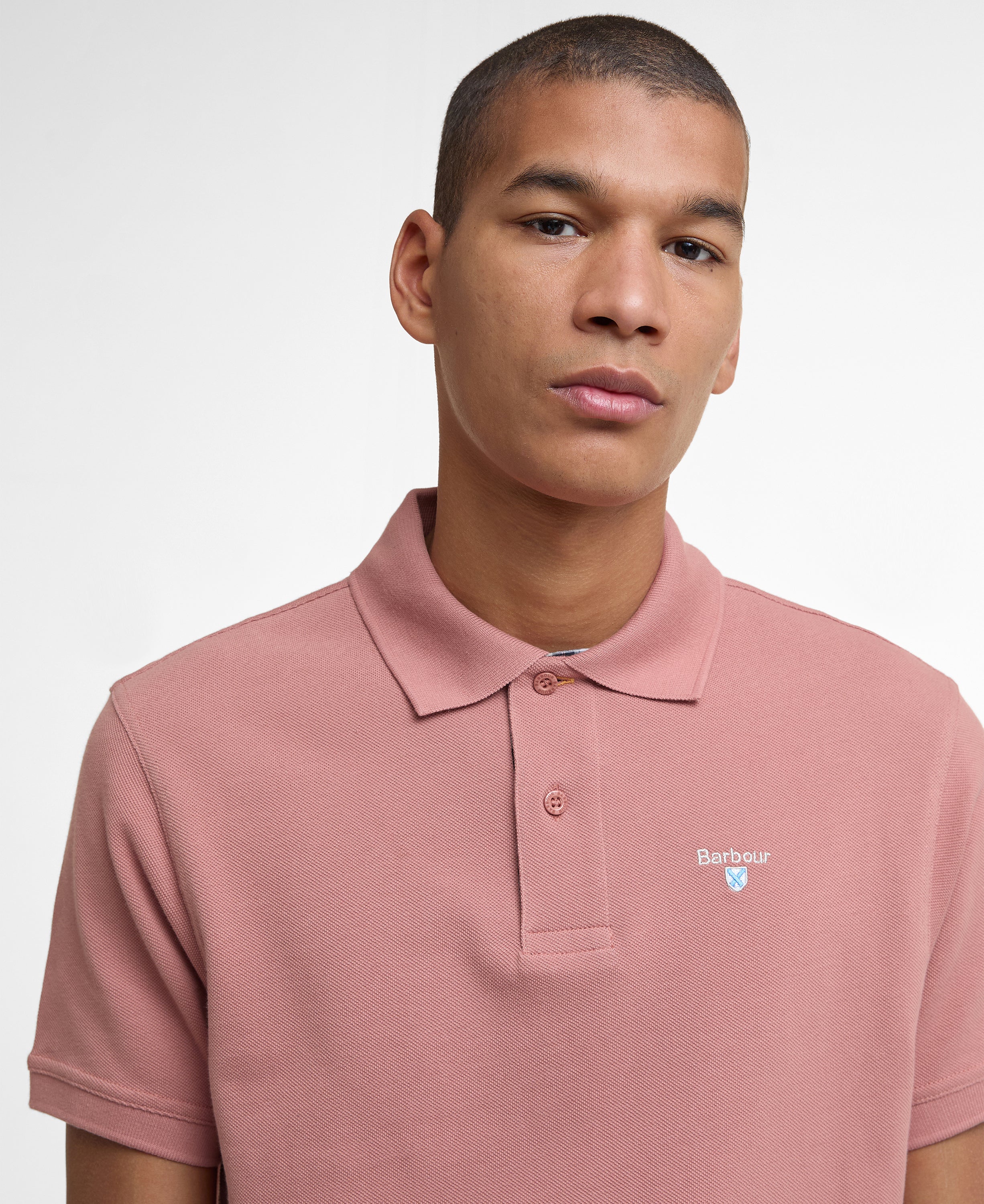 Barbour Tartan Pique Polo Shirt