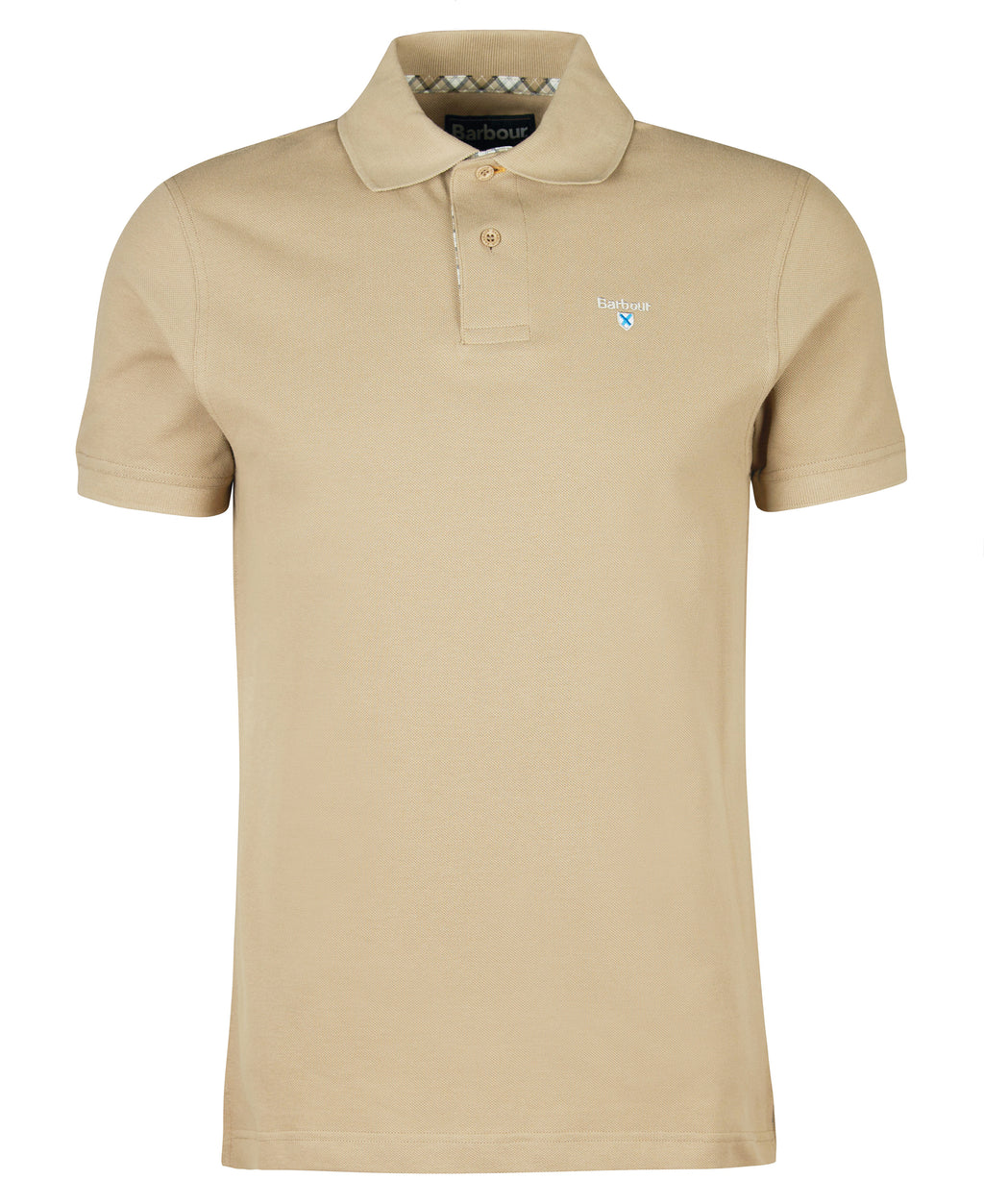 Barbour Tartan Pique Polo Shirt