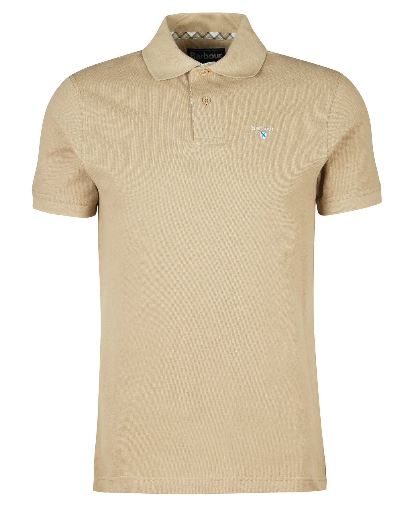 Barbour Tartan Pique Polo Shirt