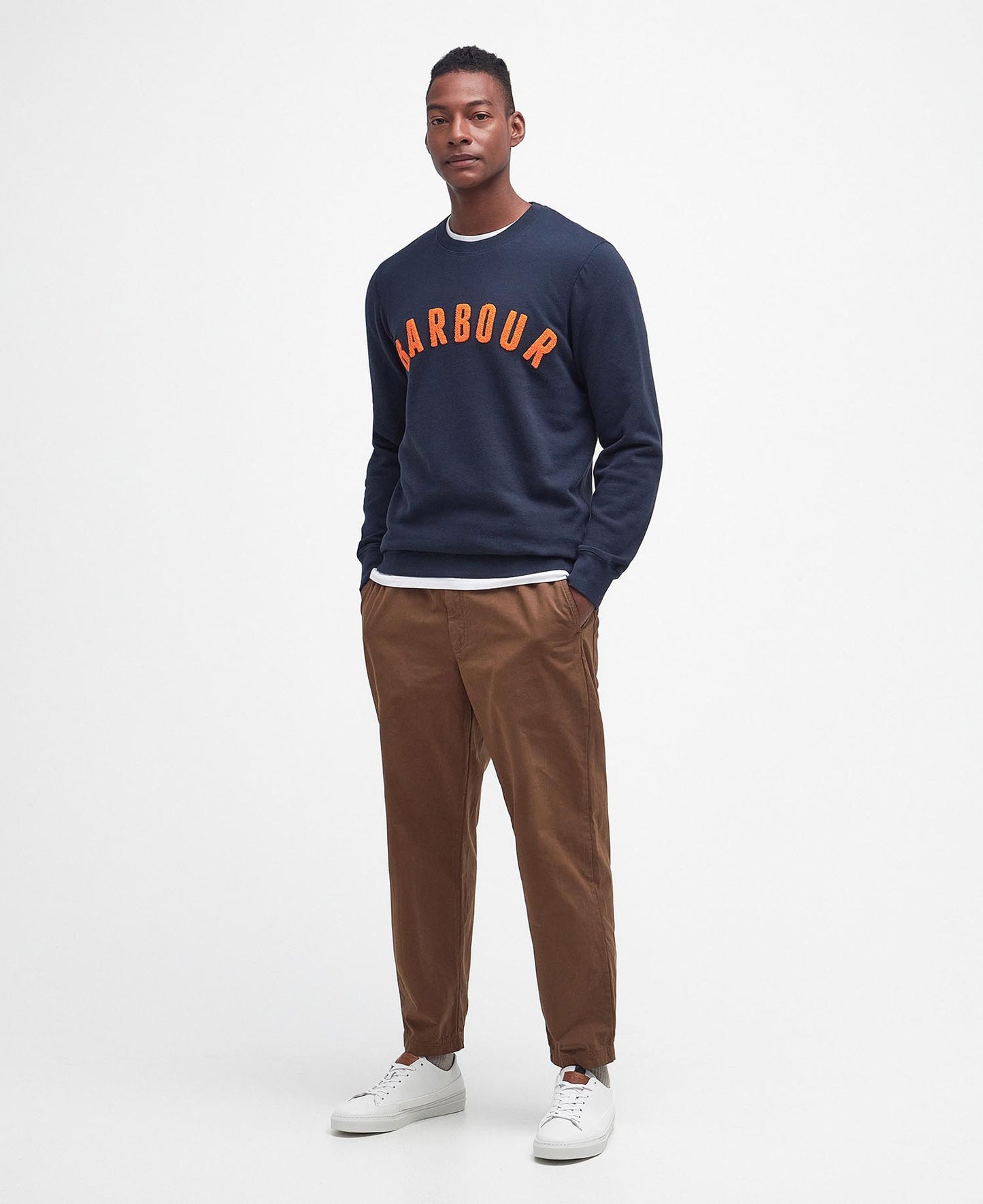 Barbour Prep Logo Crew Neck Sweatshirt