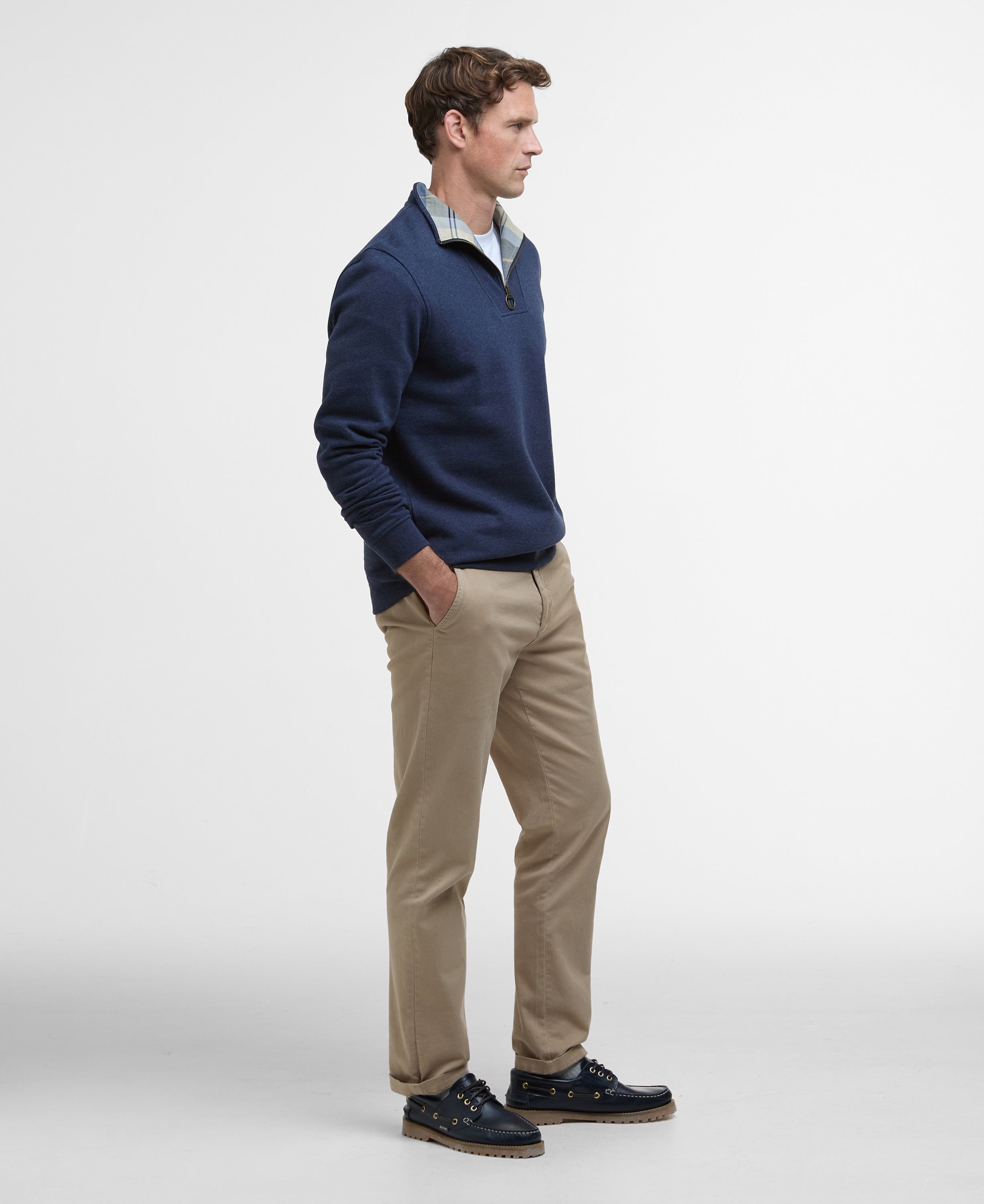 Barbour Nelson Half Zip Sweatshirt