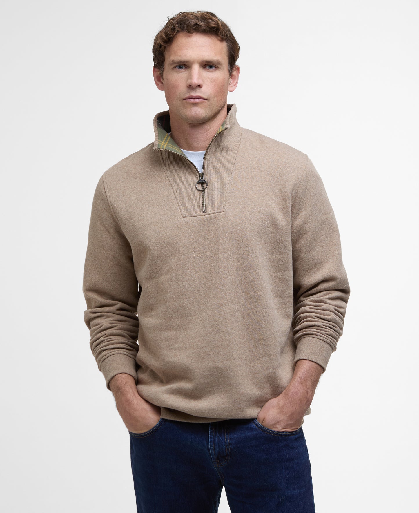 Barbour Nelson Half Zip Sweatshirt