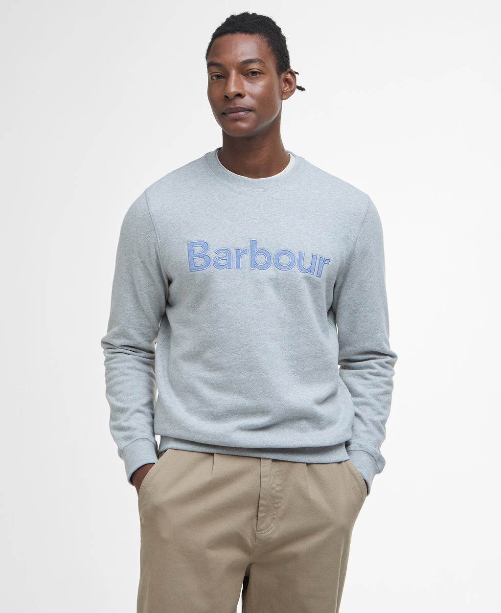 Barbour Pique Applique Crew Sweatshirt