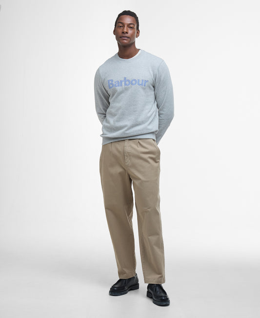 Barbour Pique Applique Crew Sweatshirt