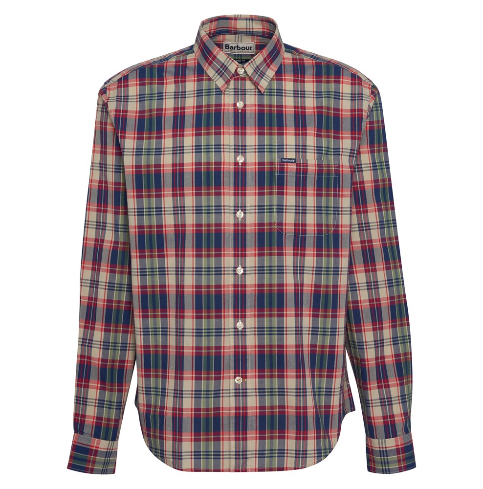 Barbour Clifton Madras Relaxed Fit Shirt