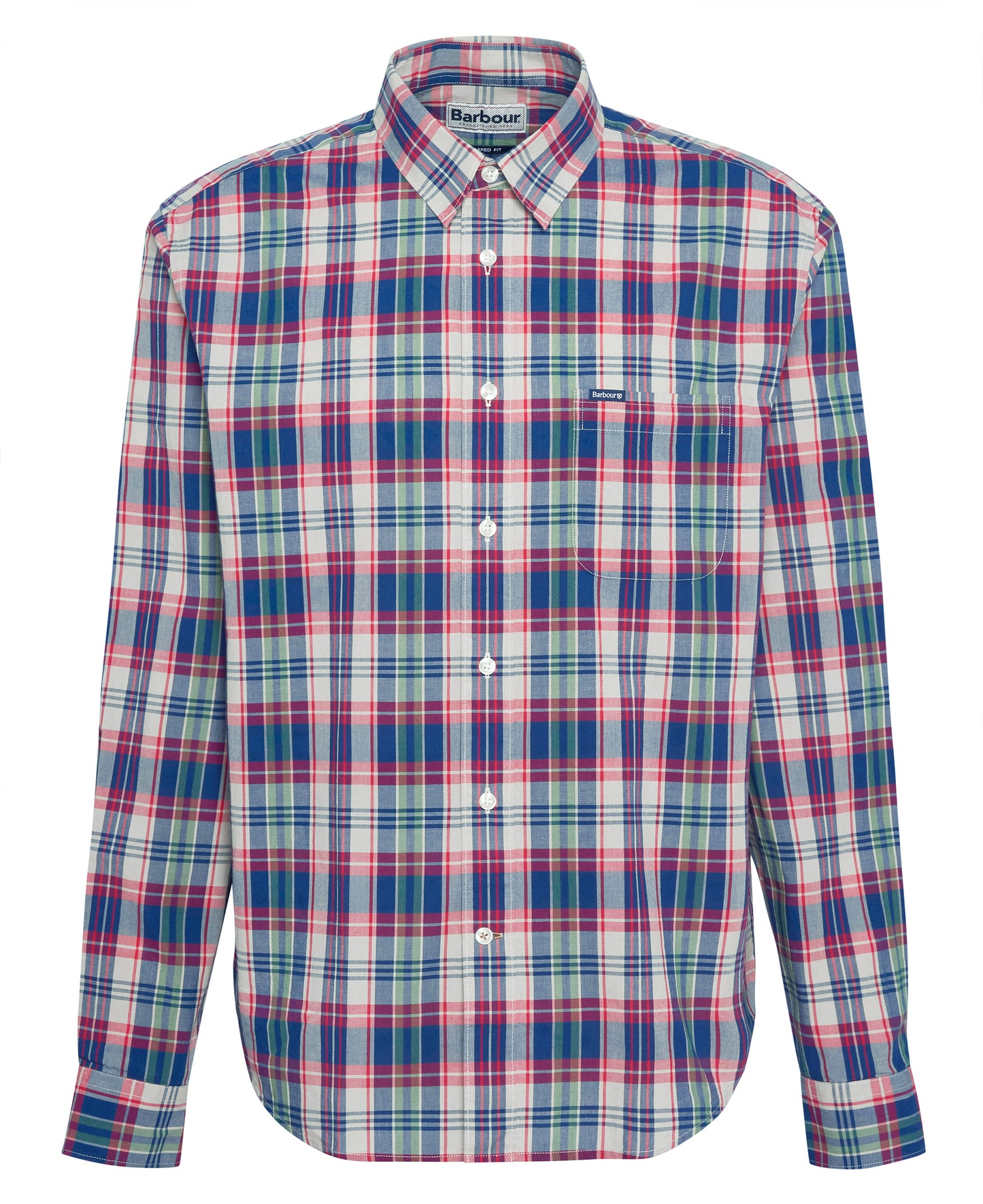 Barbour Clifton Madras Relaxed Fit Shirt