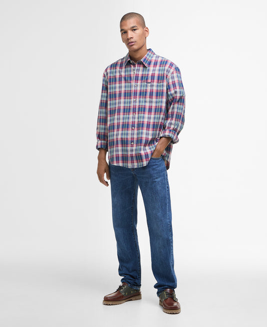 Barbour Clifton Madras Relaxed Fit Shirt