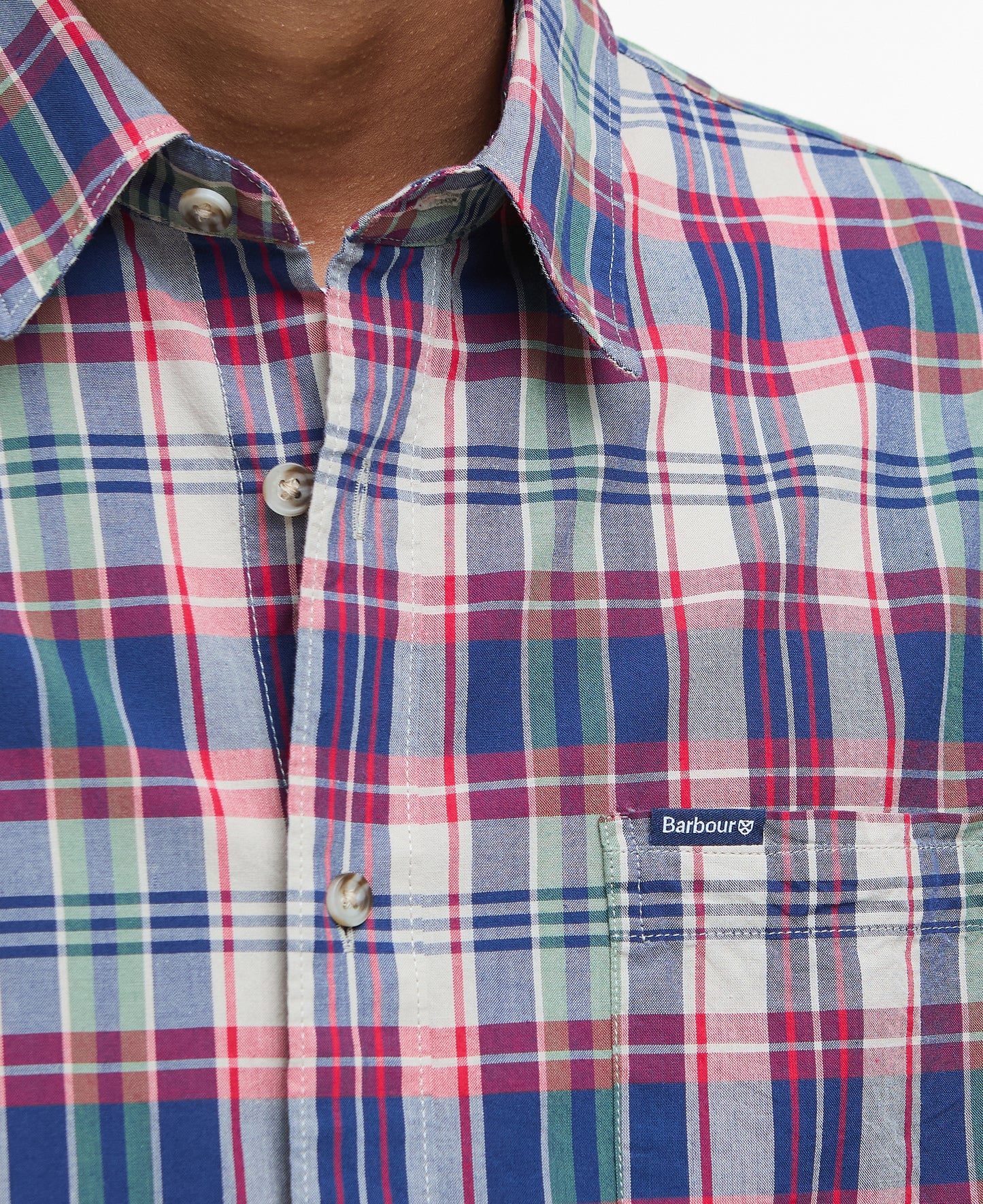 Barbour Clifton Madras Relaxed Fit Shirt
