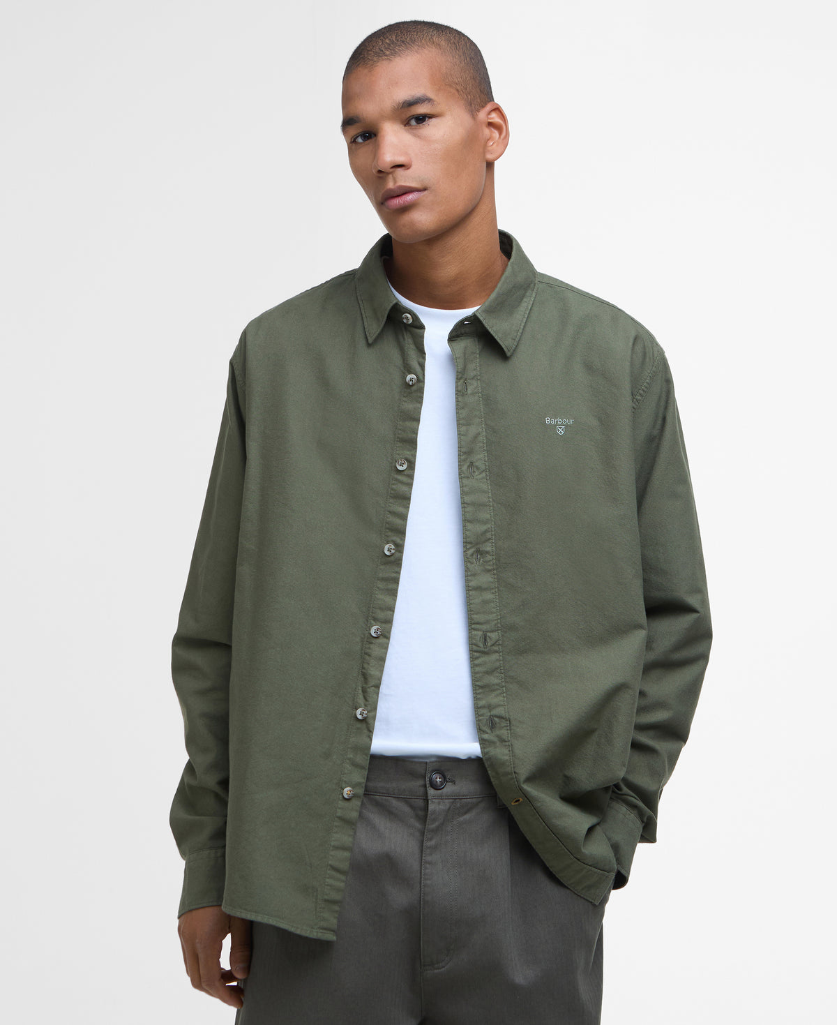 Barbour Garment Dyed Oxtown Relaxed Fit Shirt