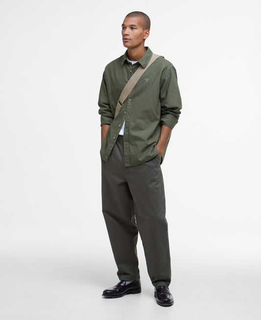 Barbour Garment Dyed Oxtown Relaxed Fit Shirt