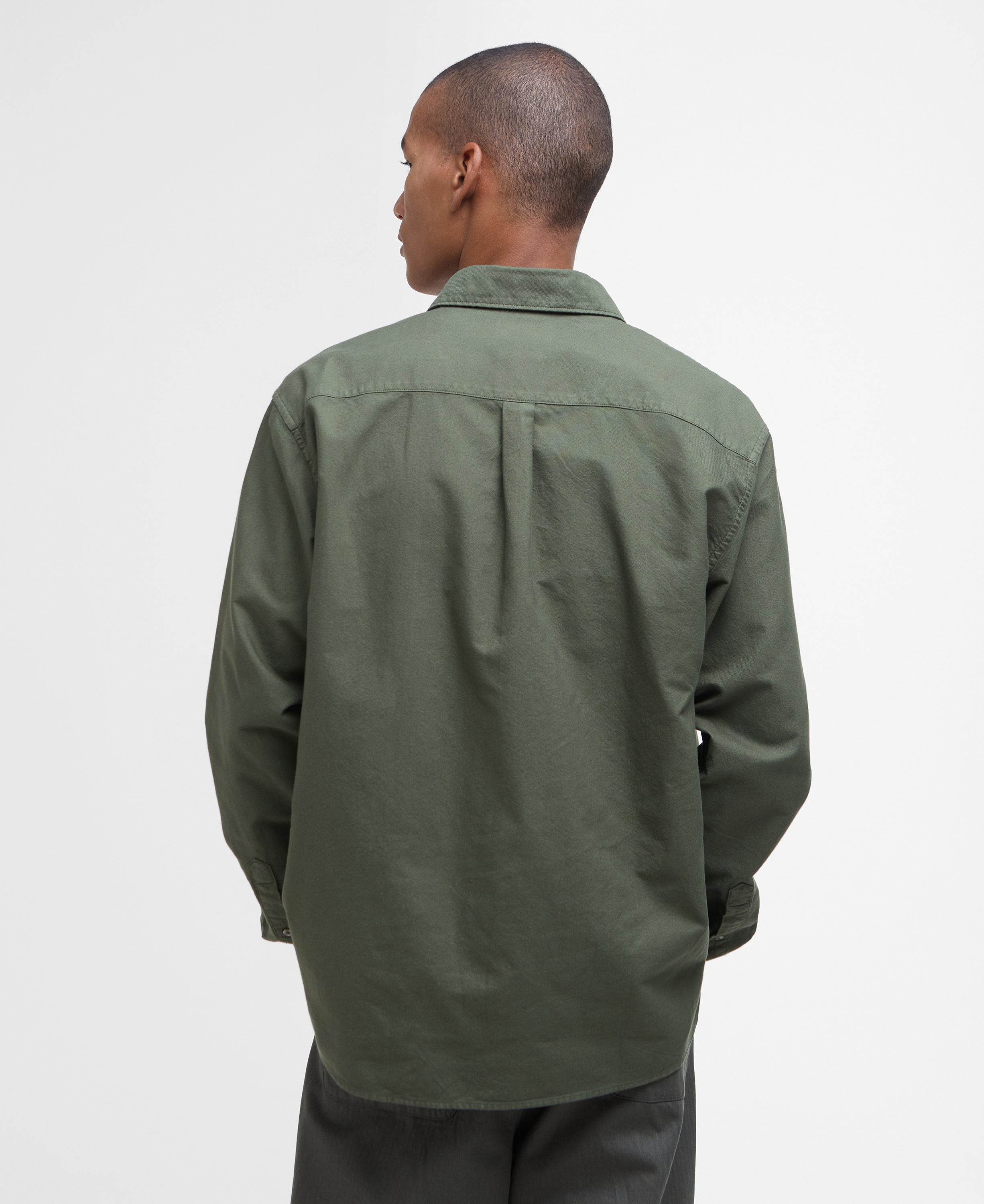 Barbour Garment Dyed Oxtown Relaxed Fit Shirt