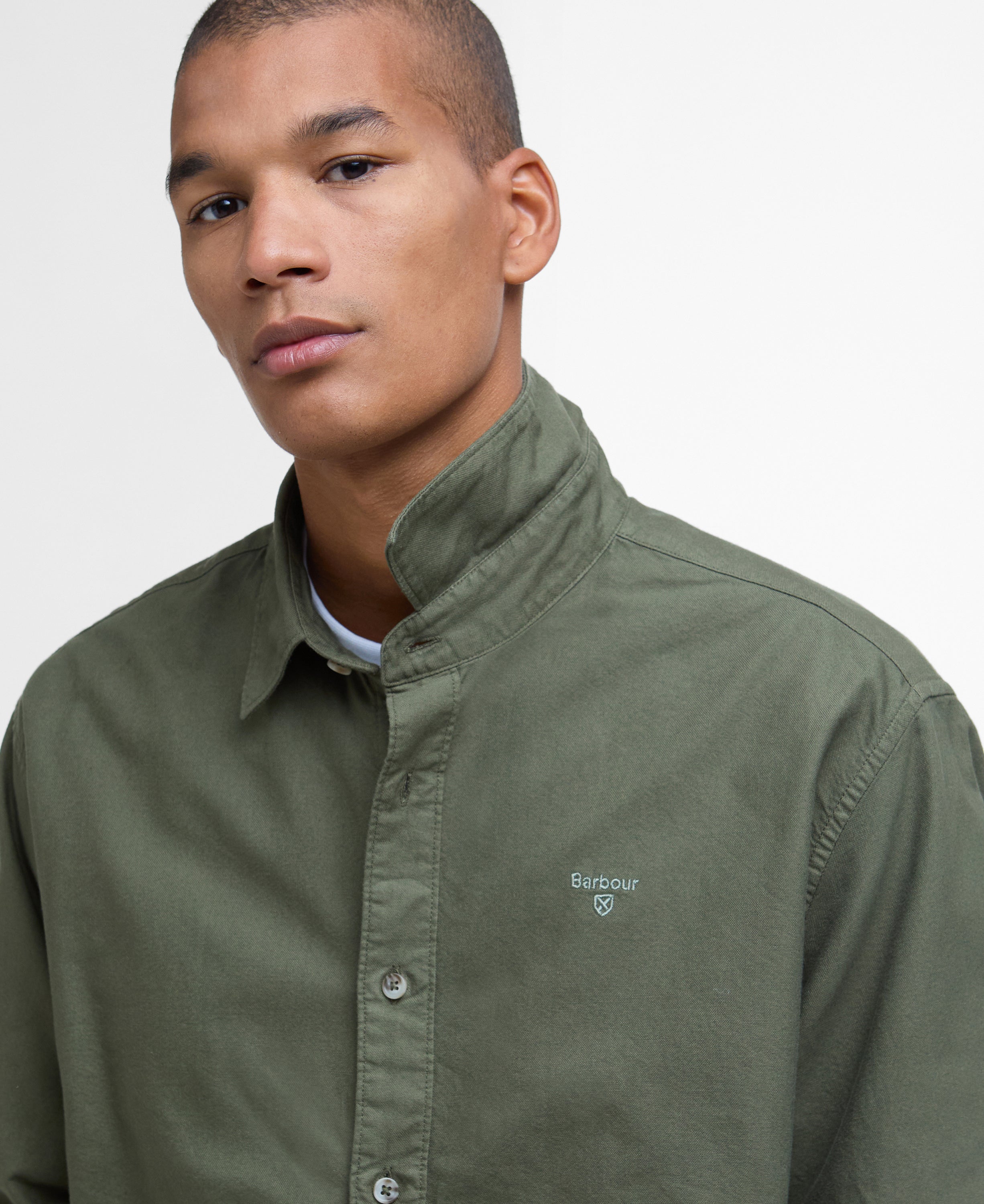 Barbour Garment Dyed Oxtown Relaxed Fit Shirt