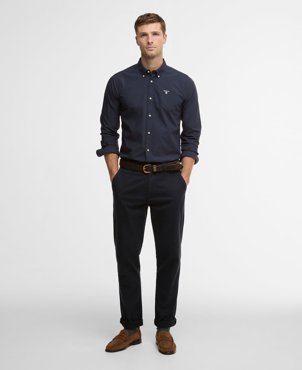 Barbour Treeport Poplin Long-Sleeved Shirt