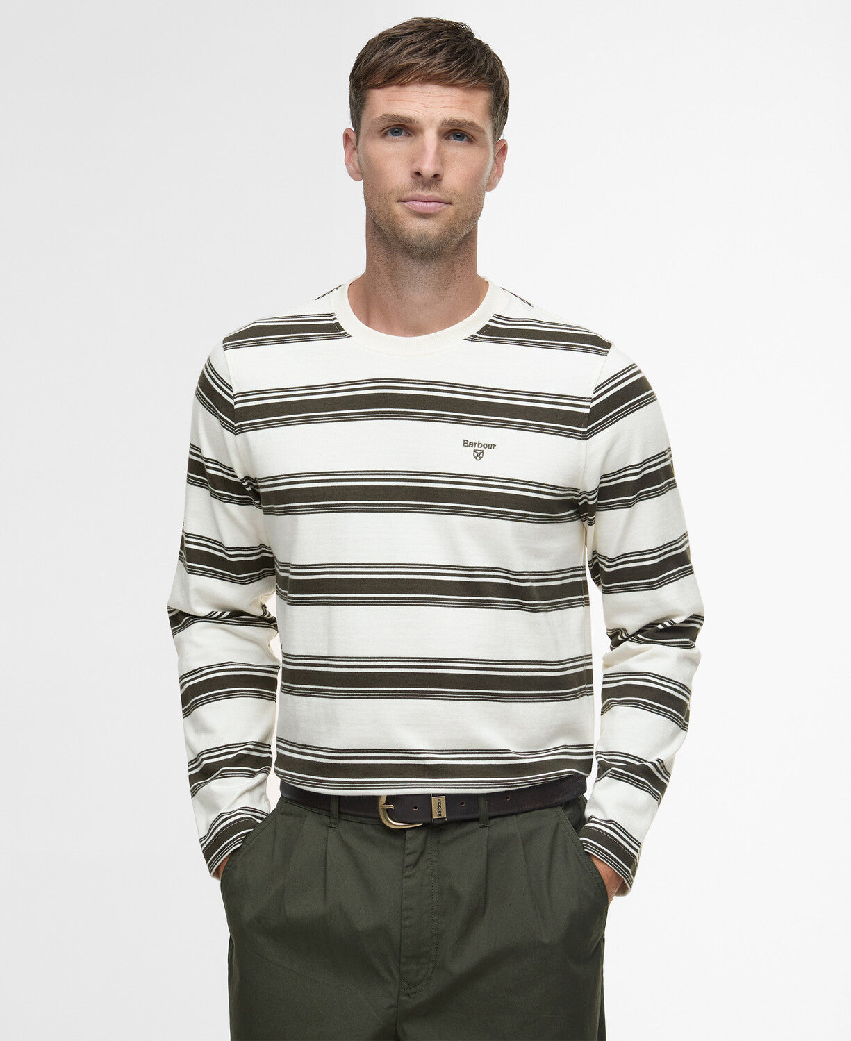Barbour Plaistow LS Striped Tailored T-Shirt