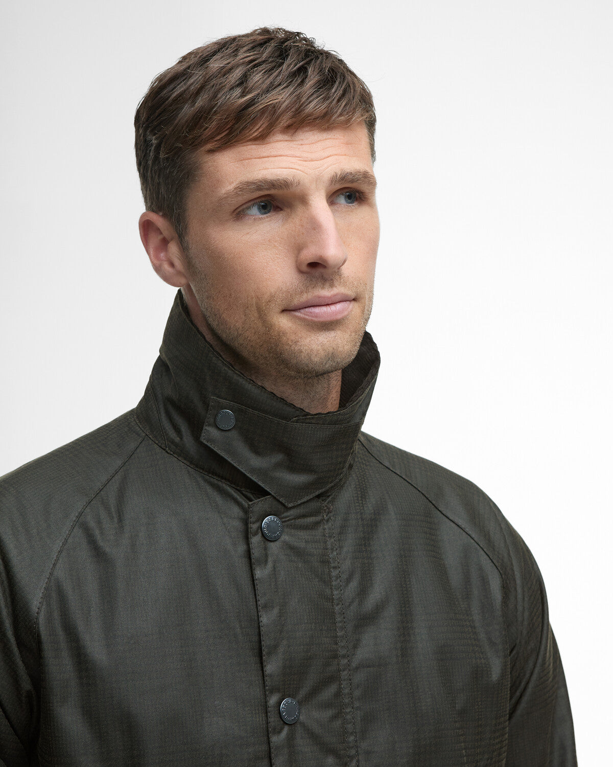 Barbour Modern Beaufort Check Wax Jacket