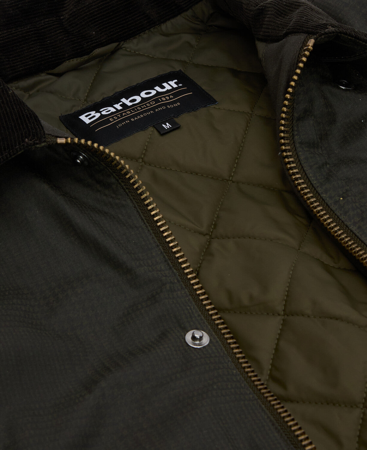 Barbour Modern Beaufort Check Wax Jacket