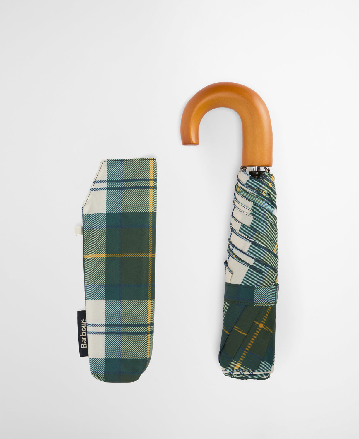 Barbour Tartan Mini Umbrella