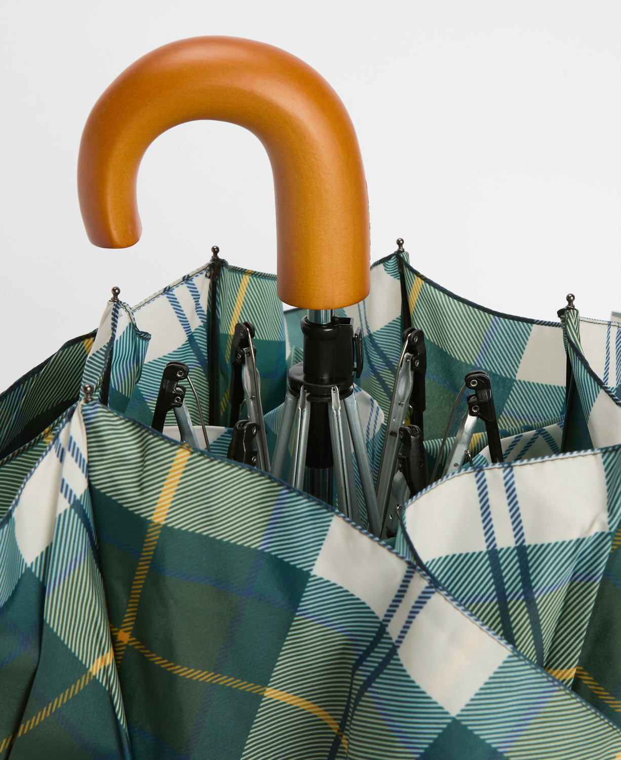 Barbour Tartan Mini Umbrella
