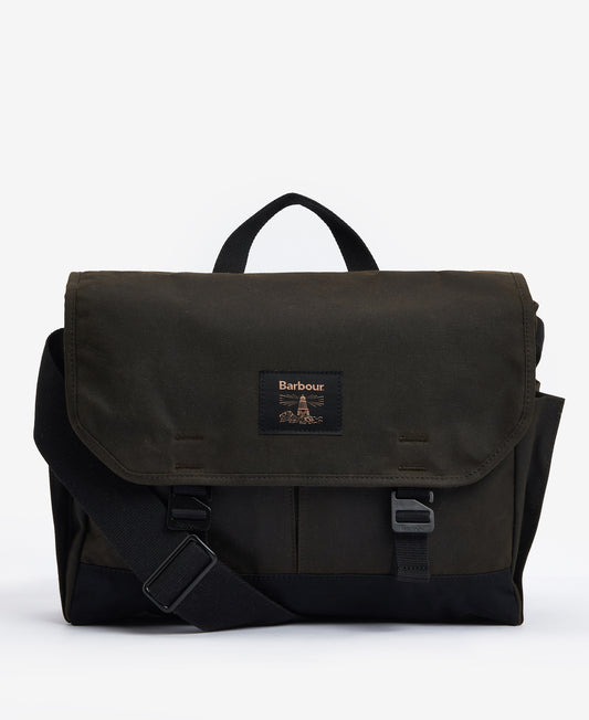 Barbour Field Wax Messenger Bag