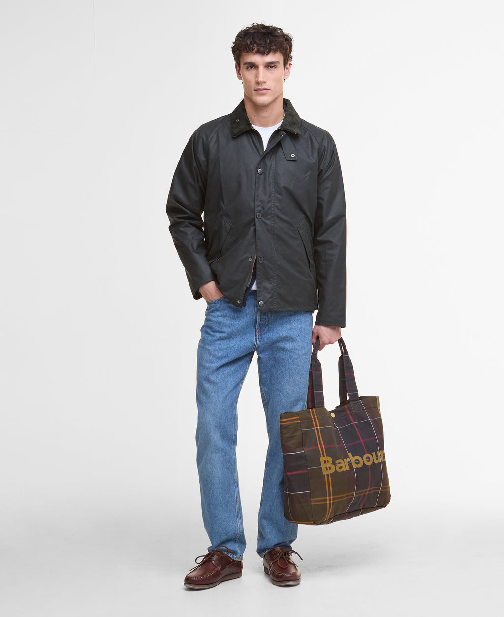 Barbour Telfield Tartan Tote Bag