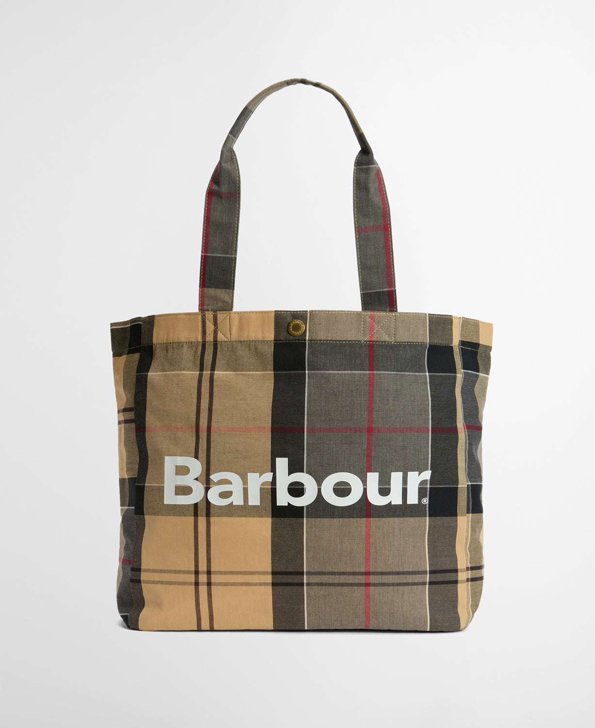 Barbour Telfield Tartan Tote Bag