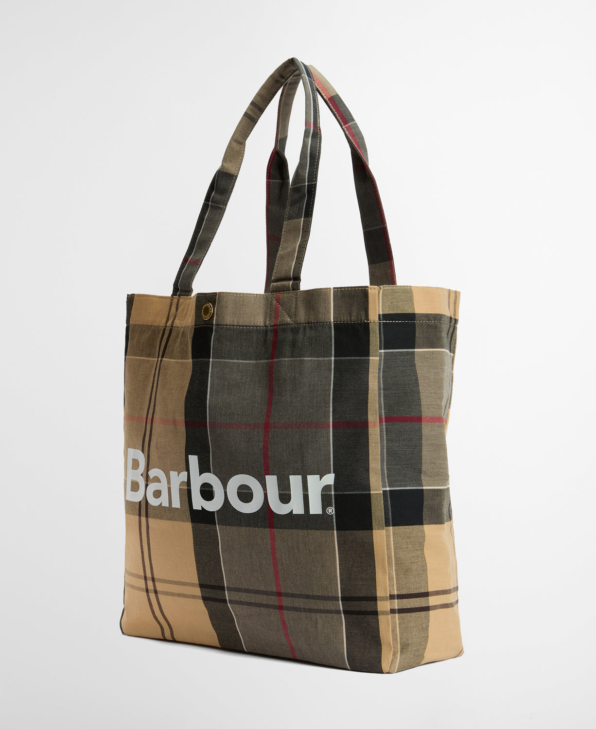 Barbour Telfield Tartan Tote Bag