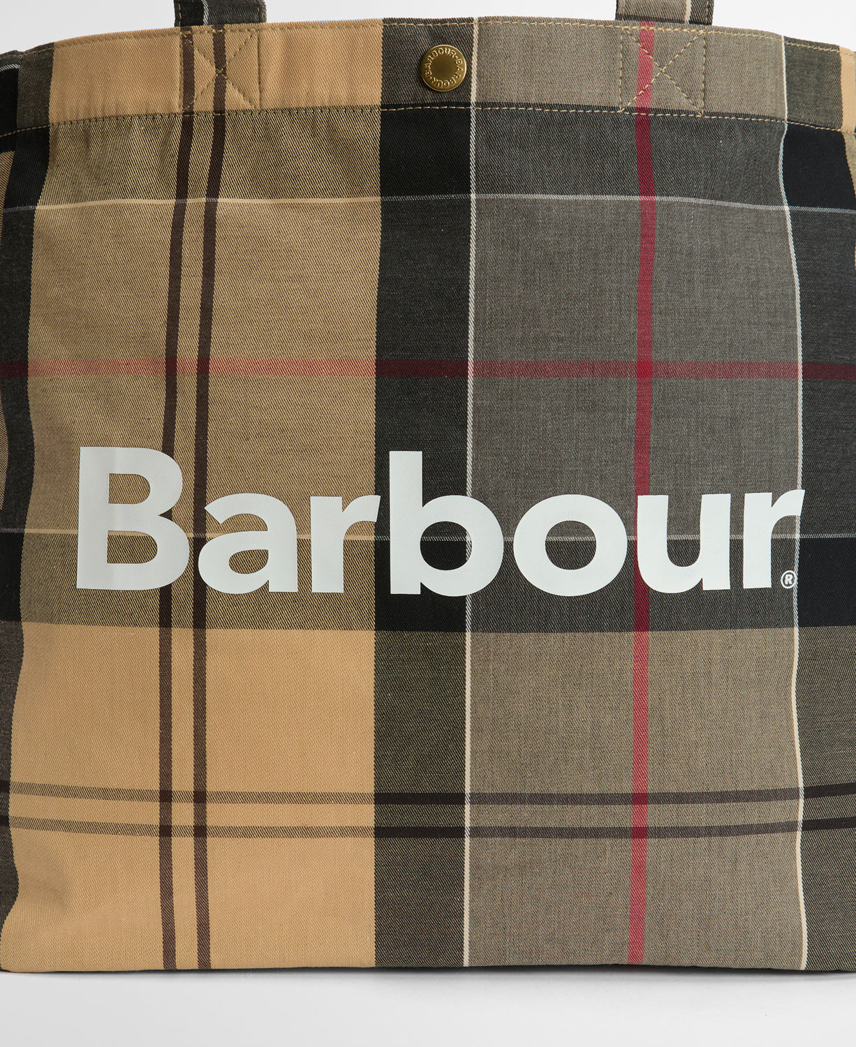 Barbour Telfield Tartan Tote Bag