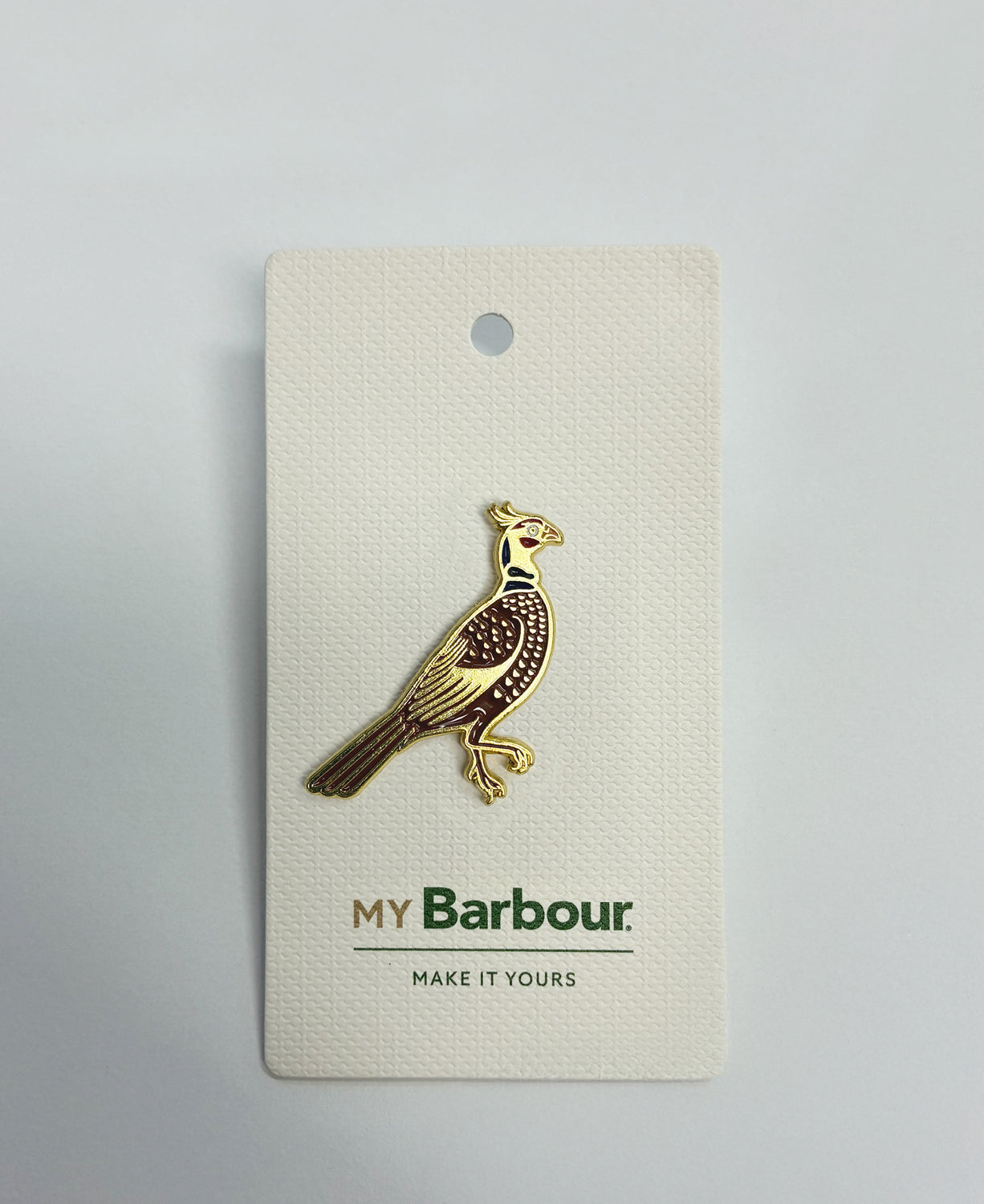 Barbour Pheasant Pin Badge