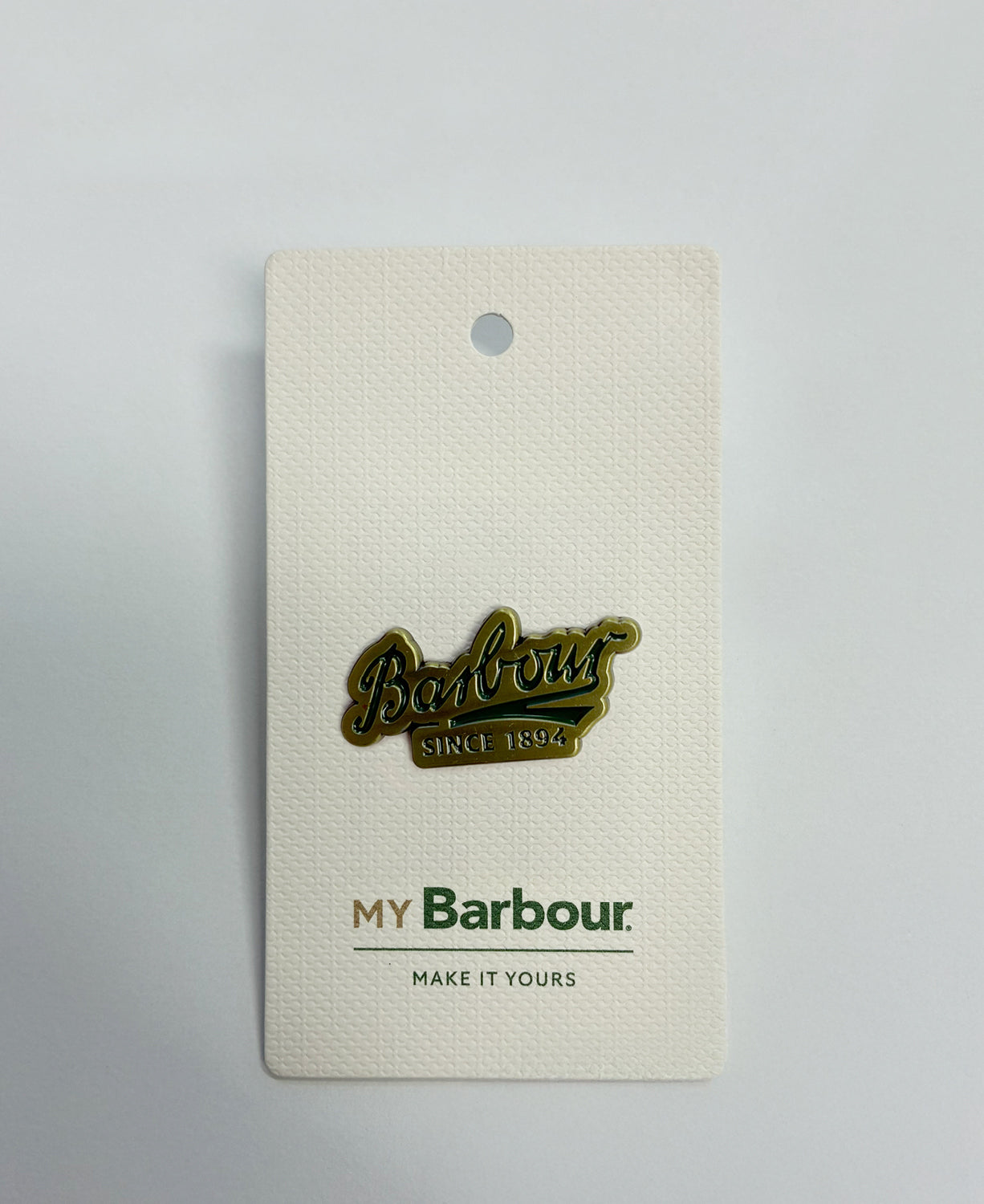 Barbour Logo Pin Badge