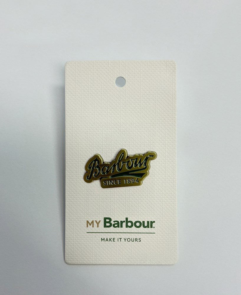 Barbour Logo Pin Badge