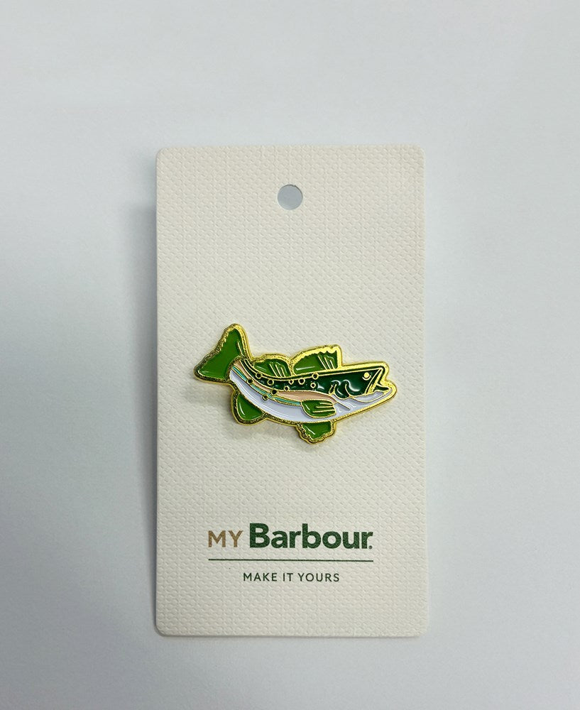 Barbour Zander Pin Badge
