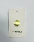Barbour Gold Button Pin Badge