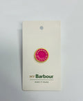 Barbour Button Pin Badge