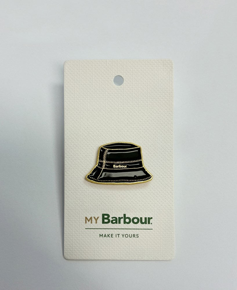 Barbour Bucket Hat Pin Badge