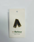 Barbour Tartan Scarf Pin Badge